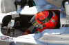 Schumi in the cockpit�